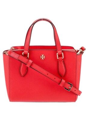 TORY BURCH ❤️EMERSON❤️ MINI TOP ZIP TOTE CROSSBODY BAG🌟LIKE NEW🌟